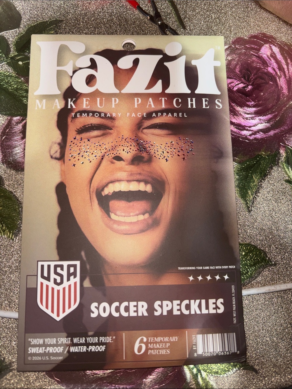 Soccer Speckles Temporary Makeup Patches – Multicolor
